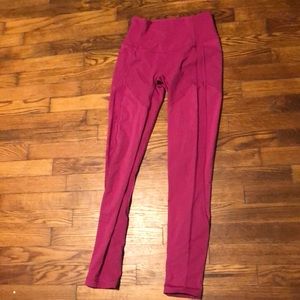 Pink Lululemon Leggings